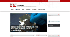 Desktop Screenshot of kdfuelcell.net