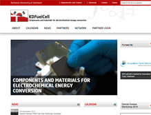 Tablet Screenshot of kdfuelcell.net